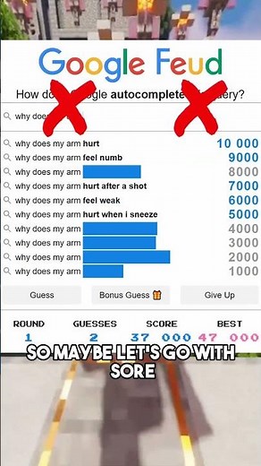 Can You Answer and Autocomplete Google Feud question…? ❓ #quiz #trivia #guess #googlefeud #koddi