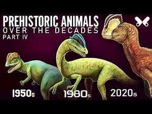 Evolution of Paleoart PART 4 . Prehistoric animals over the decades