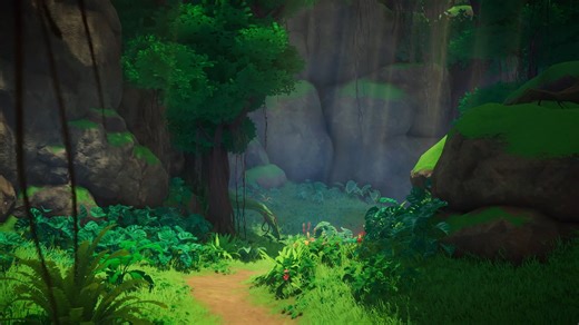 Unity场景 - 风格化丛林环境 Pure Nature 2 : Jungle