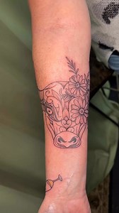 Taurus tattoo 🐂♉️ #Taurus #taurustattoo #taurusseason | Amber Nichole Tattoos