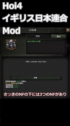 【Hoi4】イギリスが幕府を開いて日本と連合を組むModを紹介