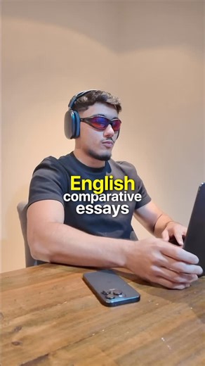 Jed McDonald-Singh | English comparative essays made easy | Instagram
