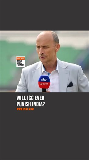 DYNT | Social Media for News. Try it at dynt.news on Instagram: "Is India too powerful for ICC enforcement? Former England captain Nasser Hussain has questioned the ICC’s consistency as India, Pakistan, and Bangladesh face boycott tensions ahead of the T20 World Cup. Praising Pakistan and Bangladesh for standing firm, Hussain asks whether the ICC would act as decisively if India refused to play, exposing deeper power imbalances in global cricket governance. #CricketPolitics #ICC #T20WorldCup #In
