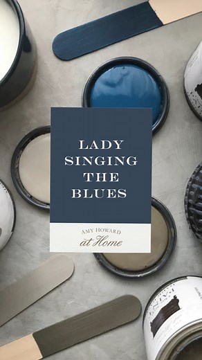 5.1K views · 54 reactions | Color feature: Lady Singing The Blues  Available in One Step Paint & One Hour Miracle Paint.⁠ Start Enjoying The Bragging Rights!⁠ Lady Singing The Blues - Miracle Paint https://www.amyhowardhome.com/products/lady-singing-the-blues-one-hour-miracle-paint-32oz Lady Singing The Blues - One Step Paint https://www.amyhowardhome.com/products/lady-singing-the-blues-one-step-paint | Amy Howard At Home | Facebook