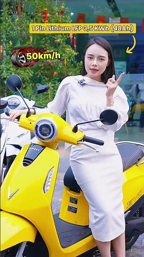 Xe Máy Điện Vinfast Evo Grand Lite Không Cần Bằng Lái 1 Lần Sạc Đi Được 140km