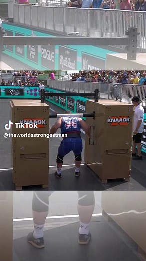 Woman Bodybuilder vs Man: 454kg Yoke Lift Showdown