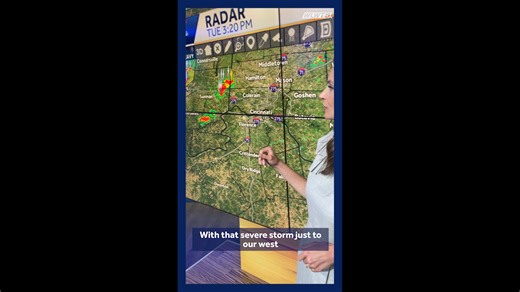 Thunderstorms are quickly moving into the region ahead of the Tuesday evening commute. Meteorologist Allison Rogers is tracking the radar as they move in, starting at 4 p.m. | WLWT