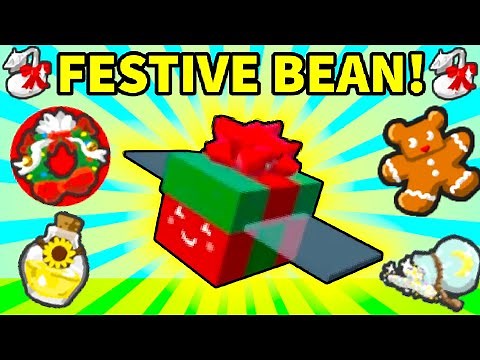 🎁EVERY FREE FESTIVE MARK DROPS in Bee Swarm Simulator! All Festive Mark Drops Festive Wreath Beesmas