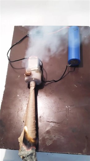 Science Project For Smoke Machine || How To Make Smoke Project #shorts #diy #science #amazing #yt