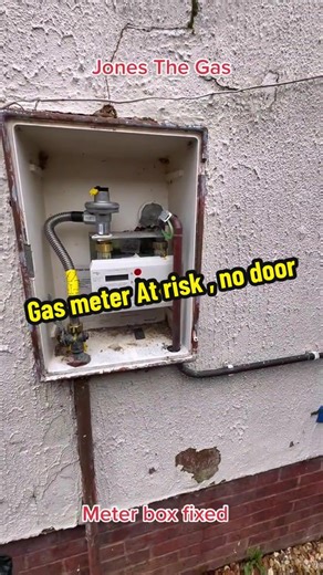 #onthisday We repaired this damaged gas meter box by fitting a new stylish meter box over-cover, and it’s made a massive difference. Not only does it properly protect the meter, it also leaves everything looking neat, tidy, and finished properly. You can also get paired covers, so your gas and electric meters match, and they’re available in white, grey, or black to suit the property. A small upgrade, but it makes a big visual difference 👍