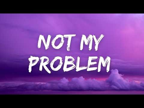 Not My Problem (Remix) 🔥 | Emotional Breakup Song | Lyrics Video