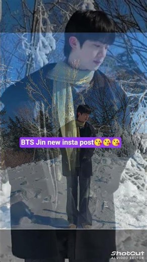 BTS Jin new insta post 💜😘#jin #btsjin #bts #update #btsupdates #btsarmy #kpop #trending #shorts