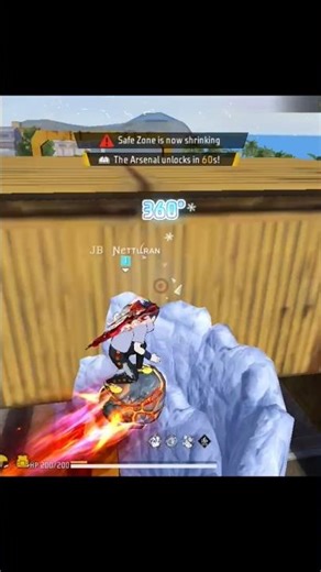 WINTERLAND☃️❄️ SURFBOARD TRICKS 🤯❤️ USE PANNI MATCH WIN PANNUGA 🔥💥 #freefire #garenafreefire