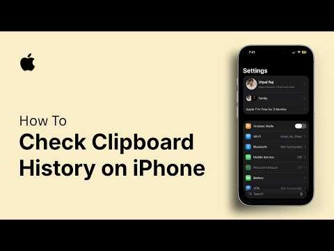How to Check Clipboard History on iPhone