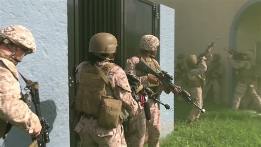 Marines Face Brutal Outdoor Infantry Training