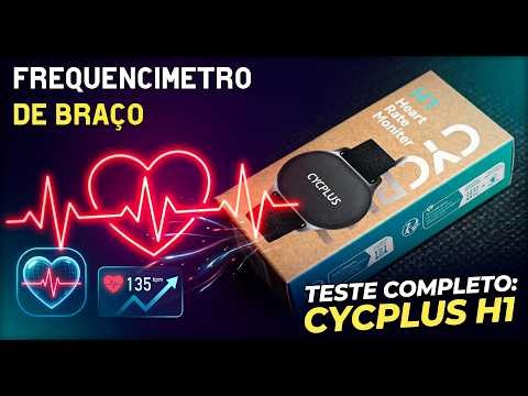 Review do Sensor de Frequencia Cardiaca H1 Cycplus
