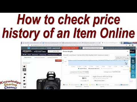 How to check the price history of an Item on Amazon, Flipkart