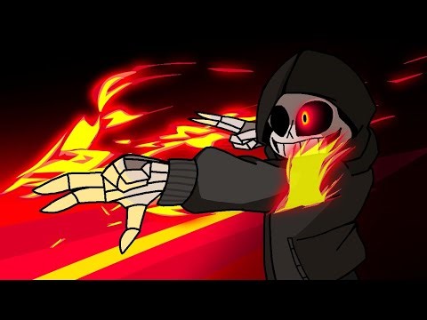 【Undertale 10th anniversery】HYPER Dust Sans speedpaint