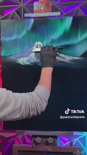 Learn to Paint Mountains Like Bob Ross