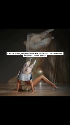 Dolphin Edition Album Covers of Tate McRae