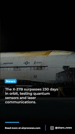 Boeing’s X-37B Spaceplane Breaks New Ground in Orbit Testing