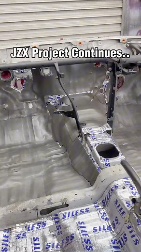 To continue the restoration, the next step involved is applying 50 mil (1.3mm) Butyl-based sound deadening sheets throughout the vehicle. After this, a second layer of 157 mil (4mm) Butyl-based foam liner was added. These layers are essential for minimizing in-cabin vibration and noise. Im most excited to see how this improves the audio experience. #automotive #projectcar #toyota #sounddeadening | Dabitat