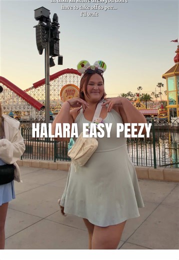 Halara Easy Peezy: Perfect Active Dress for Theme Parks