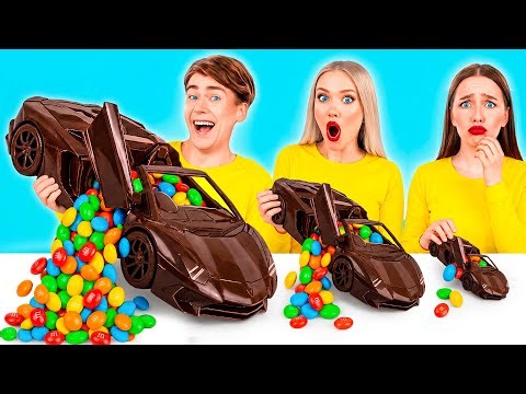 Big, Medium and Small Plate Challenge | Kitchen Gadgets and Parenting Hacks by Candy DO