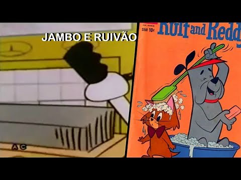 1957 Série Cartoon Jambo e Ruivão (Desenho Animado)