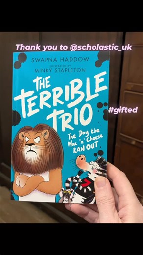 Claire Smith-Simmons on Instagram: "✨️BOOK MAIL✨️ Thank you to Rosie @scholastic_uk for this amazing sequel from Swapna Haddow of The Terrible Trio. I can't wait for us to read this together as we ADORED the first book! Happy dances in the house tonight! #Ad #giftedcopy #childrensbooks #childrensbookrecommendations #upcomingbook."