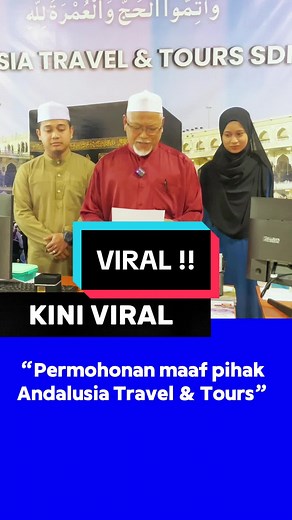 Andalusia Travel HQ - Video Permohonan Maaf Viral