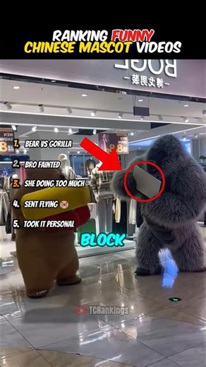 Ranking Funny Chinese Mascot Videos 🐼😂