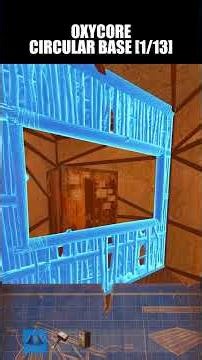 OXYCORE - CIRCULAR META SHELL BASE DESIGN RUST [1/13] #rust #shorts