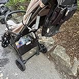 Baby Stroller with Adjustable Canopy, Reclining Seat, and Easy Fold for Travel, Lightweight & Compact Baby Stroller for Infants and Toddlers - All-Terrain Wheels