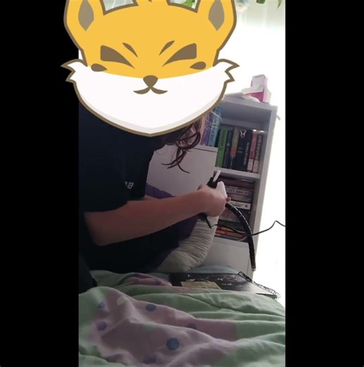 making a hypermotion tail part 1 (its my first proper attempt) #therian #tailmaking #hypermotiontail