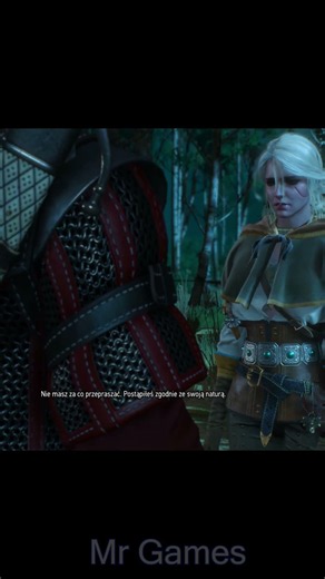 #SHORT Wiedźmin 3 Geralt przeprasza za te scene(The Witcher 3)