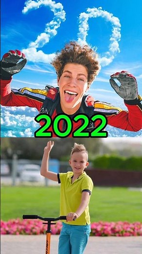 Ben Azelart vs Vlad Then and Now (2017-2026) #nostalgia
