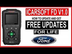How To Update iCarsoft FD V1.0 for FREE & Get FREE LIFETIME UPDATES