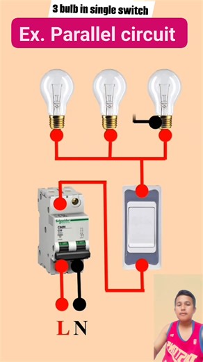 Example of parallel circuit connection..!!! @highlight | Arnold A Carreon