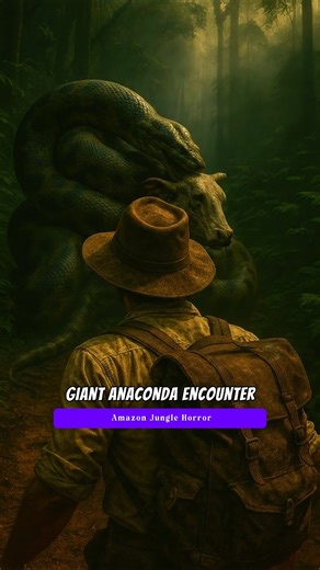 An Amazon Explorer Meets a Giant Anaconda… But This Happens