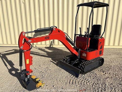 2026 ZJG ZJ-12 Hydraulic Mini Excavator Track Crawler Blade Bucket bidadoo -New | eBay