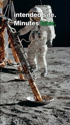 Neil Armstrong took manual control of the lunar module