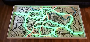 Smart Coffee Table To Guide Your Commute