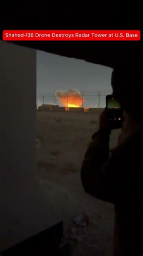 Drone Strike Hits U.S. Radar Tower at Middle East Base 🚀