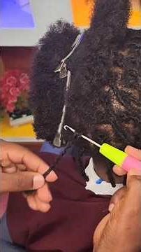 “4-Way Interlock Basics You Must Know! 🔥” #crochetlocs #locs #starterlocs