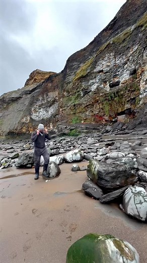 Exploring Jurassic Limestone Nodules and Fossils