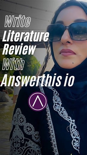 25K views · 175 reactions | Stop using Chatgpt to write litertature Review Use AnswerThis to write litertature Review With Citation Access a one Month FREE Trail by using this link https://answerthis.io/?fpr=rizwana47 for 10%Discount useL RIZ10 #litrature #aitools #researchwriting #research | Dr Rizwana Mustafa | Facebook