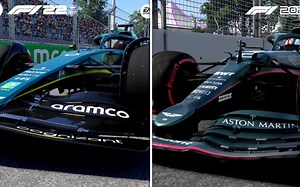F1 22 VS F1 2021，看看有哪些画面上的差别