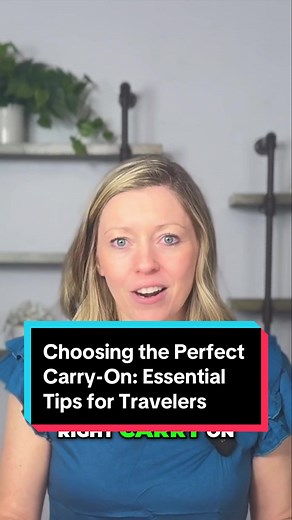 Choosing the Perfect Carry-On: Essential Tips for Travelers Before packing, ensure your carry-on bag meets airline size and weight restrictions. We share essential tips for selecting a lightweight, durable suitcase that's easy to maneuver through airports and European streets. Don't let luggage mishaps ruin your travel experience! #TravelTips #CarryOnEssentials #AirportHacks #LuggageGuide #EuropeanTravel #TravelSmart #PackingTips #TravelEssentials #Globetrotter #TravelerAdvice