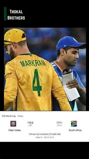 South Africa Defeat WI ! #shorts #savswi #indvssa #t20worldcup #t20worldcup2026 #aidenmarkram